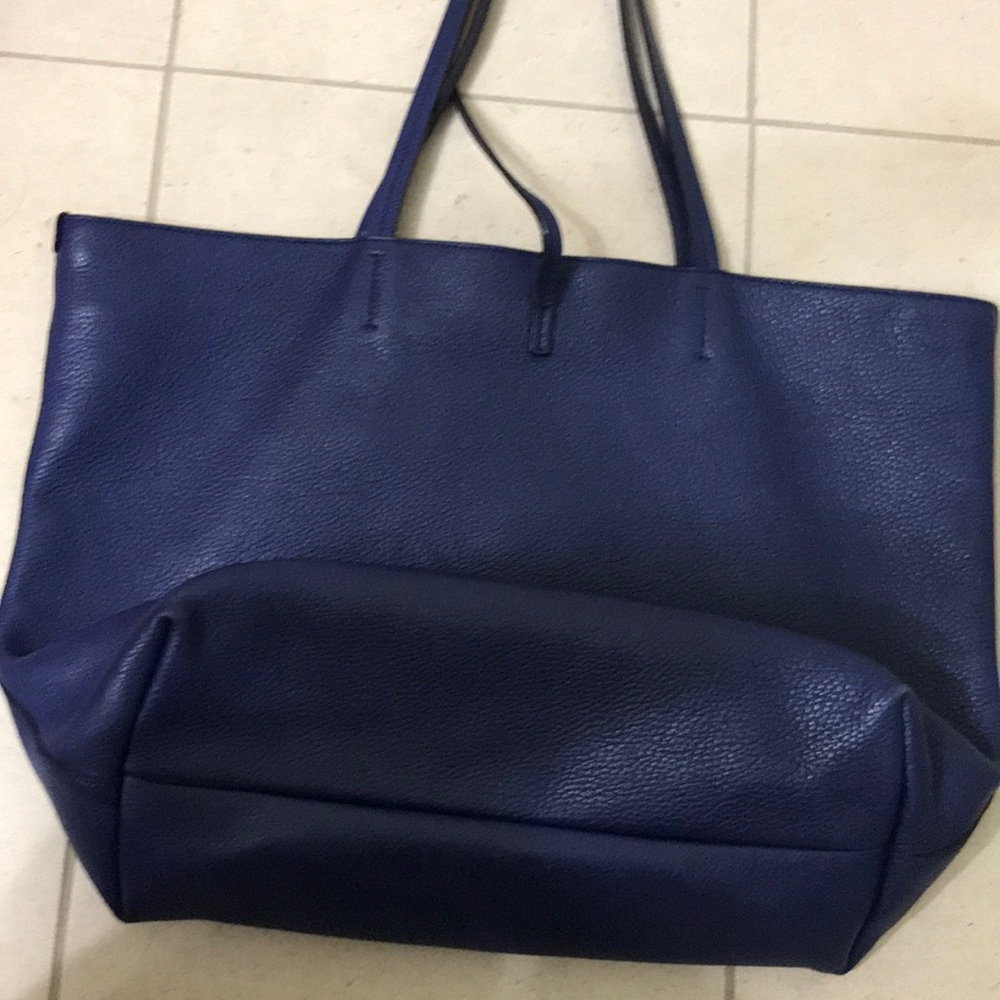 Ferragamo tote Bag Blue Authentic - Picture 3 of 8